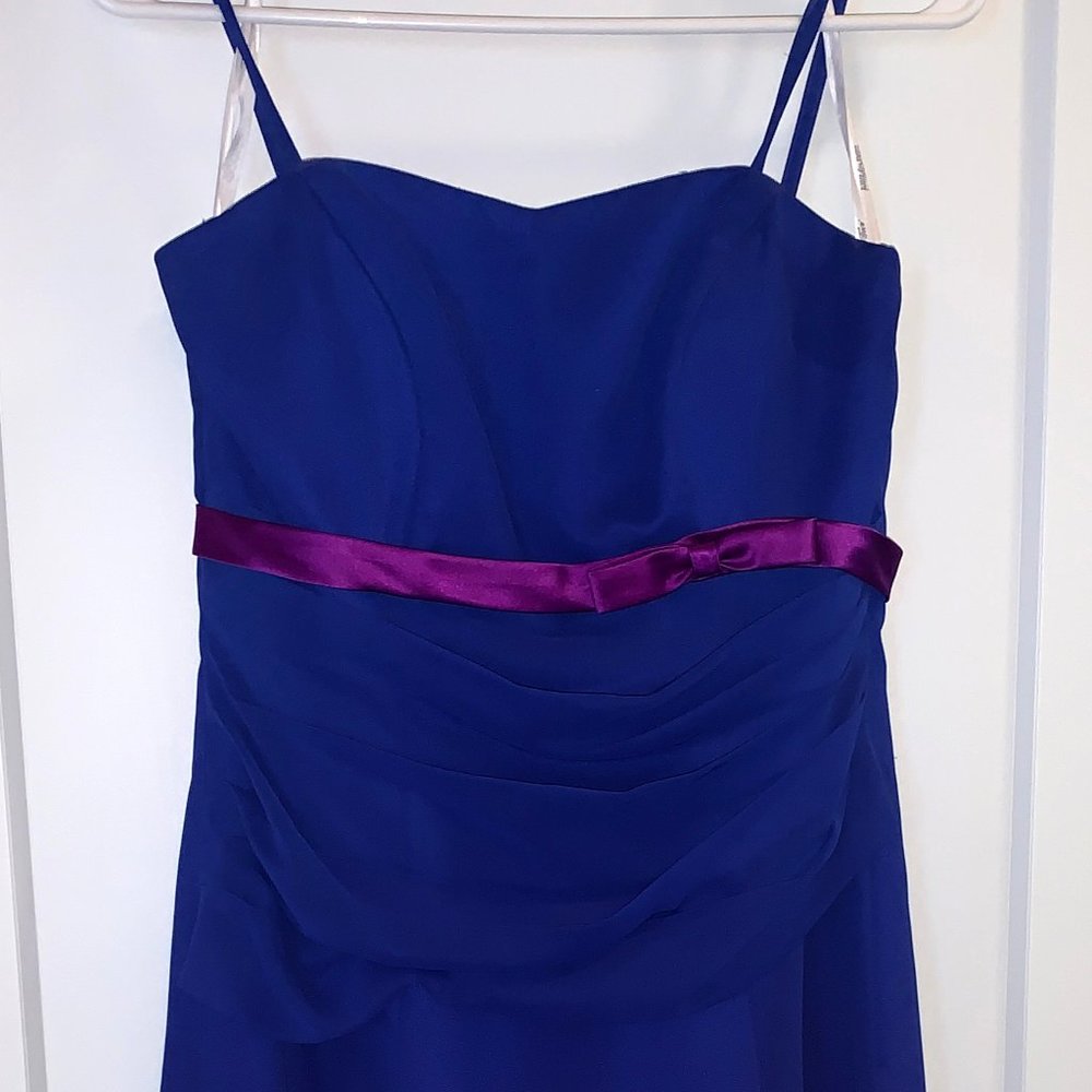 Da Vinci Bridesmade Dress, Blue, 10 SIightly Altered